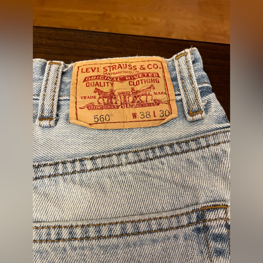 Levis 560 W38l30